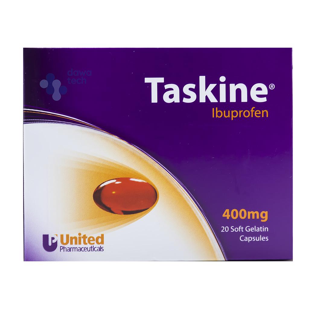 TASKINE 400 SOFT GEL (20CAP)