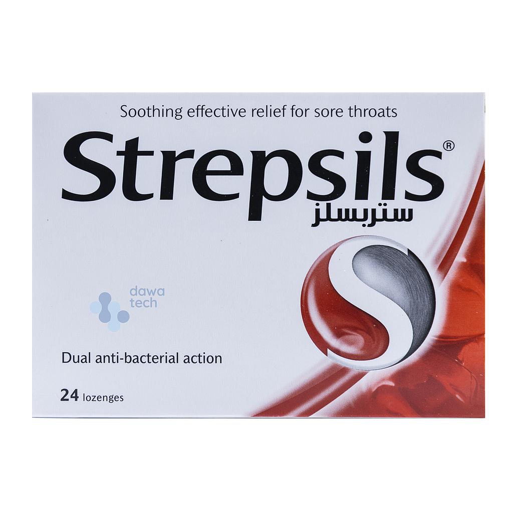 Strepsils Antiseptic Lozenges 24'S (Pack)