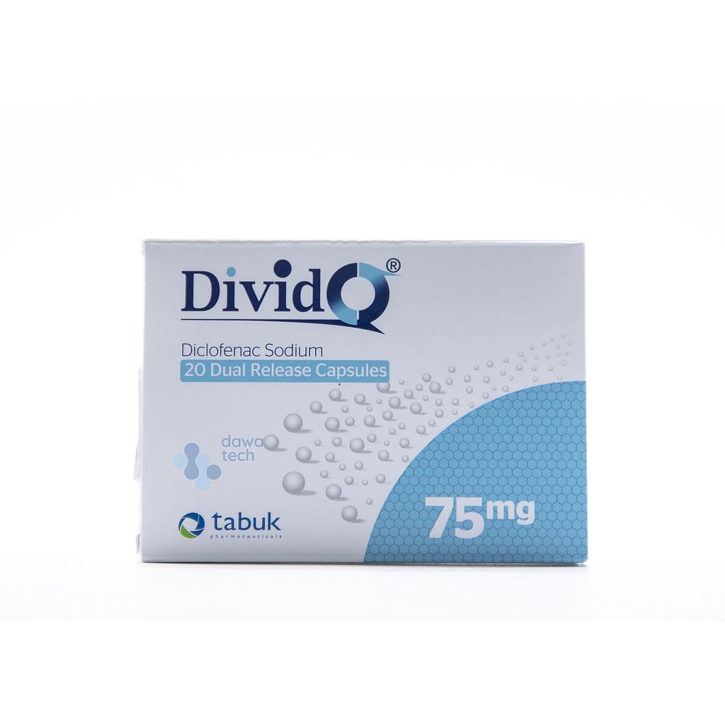 DIVIDO 75MG 20'CAP