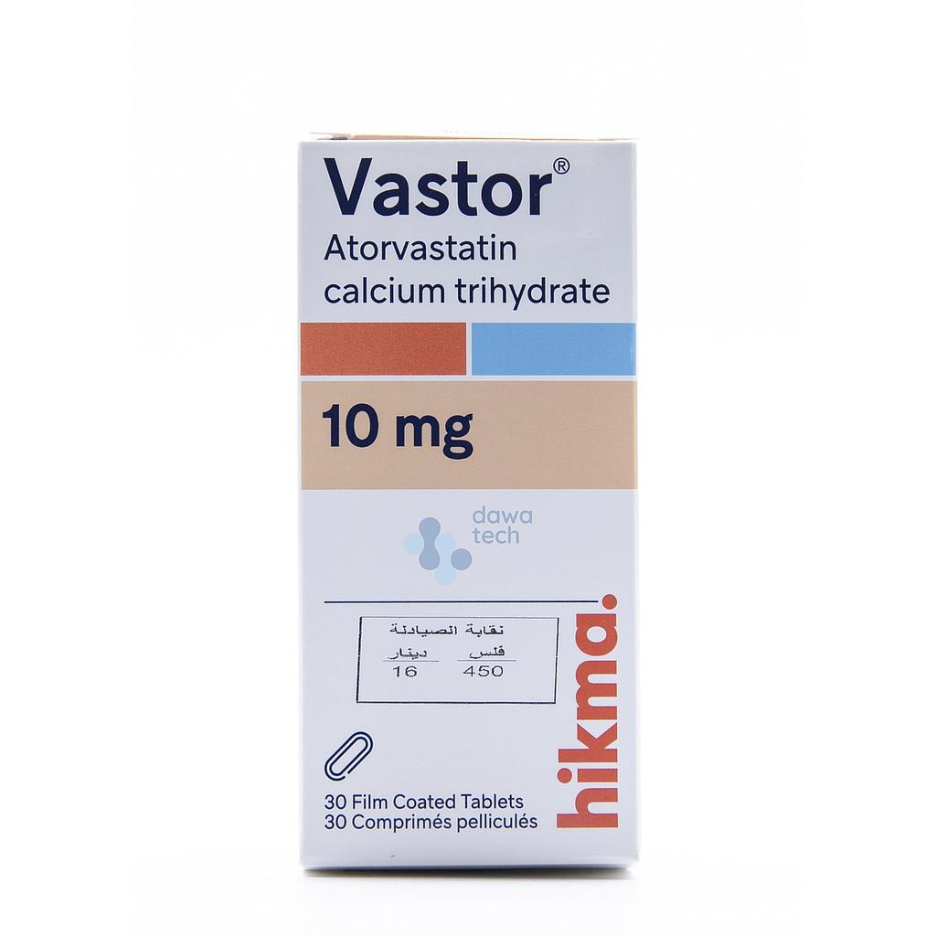 VASTOR 10MG TAB