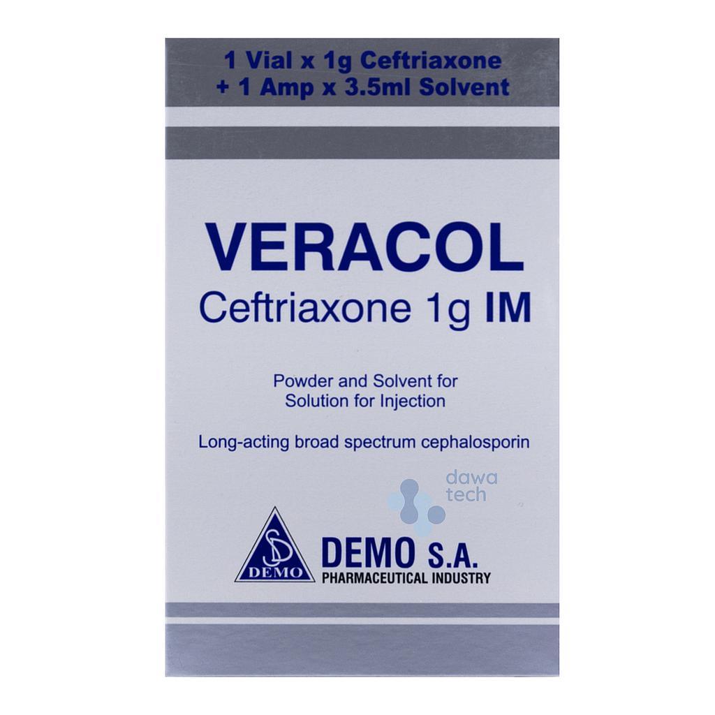 Veracol 1gm Im Injection