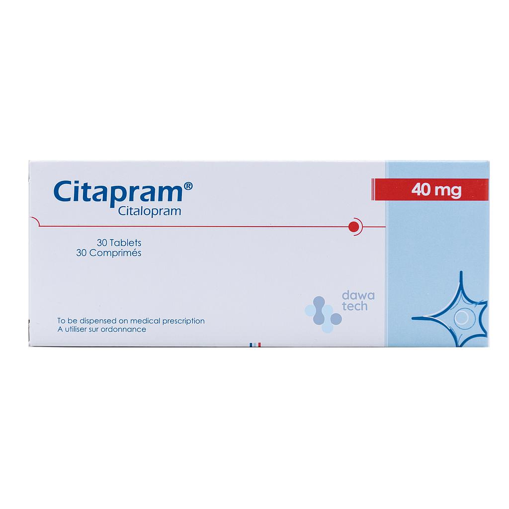 Citapram 40 Mg 30 Tab