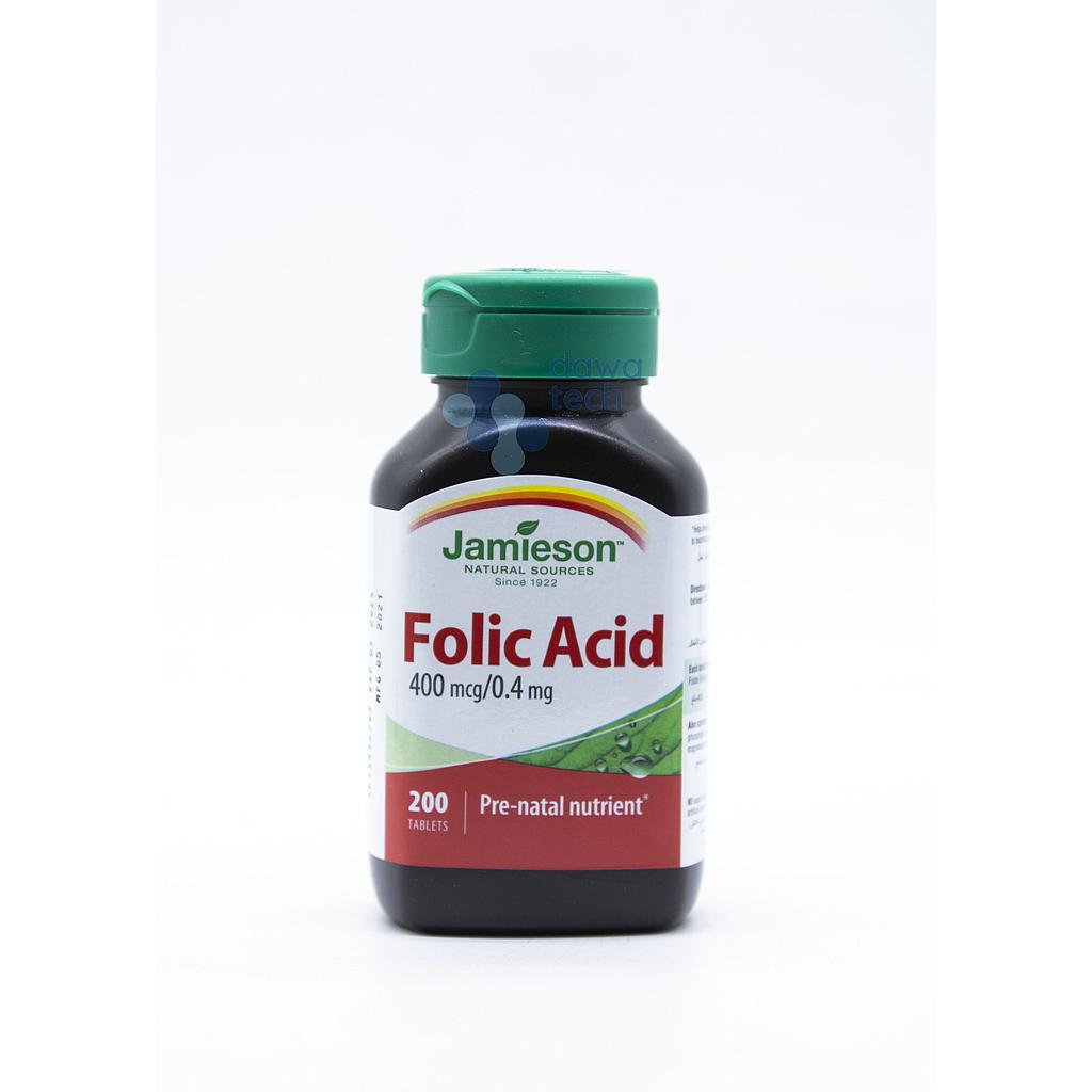 JAMIESON FOLIC ACID 400 200TAB
