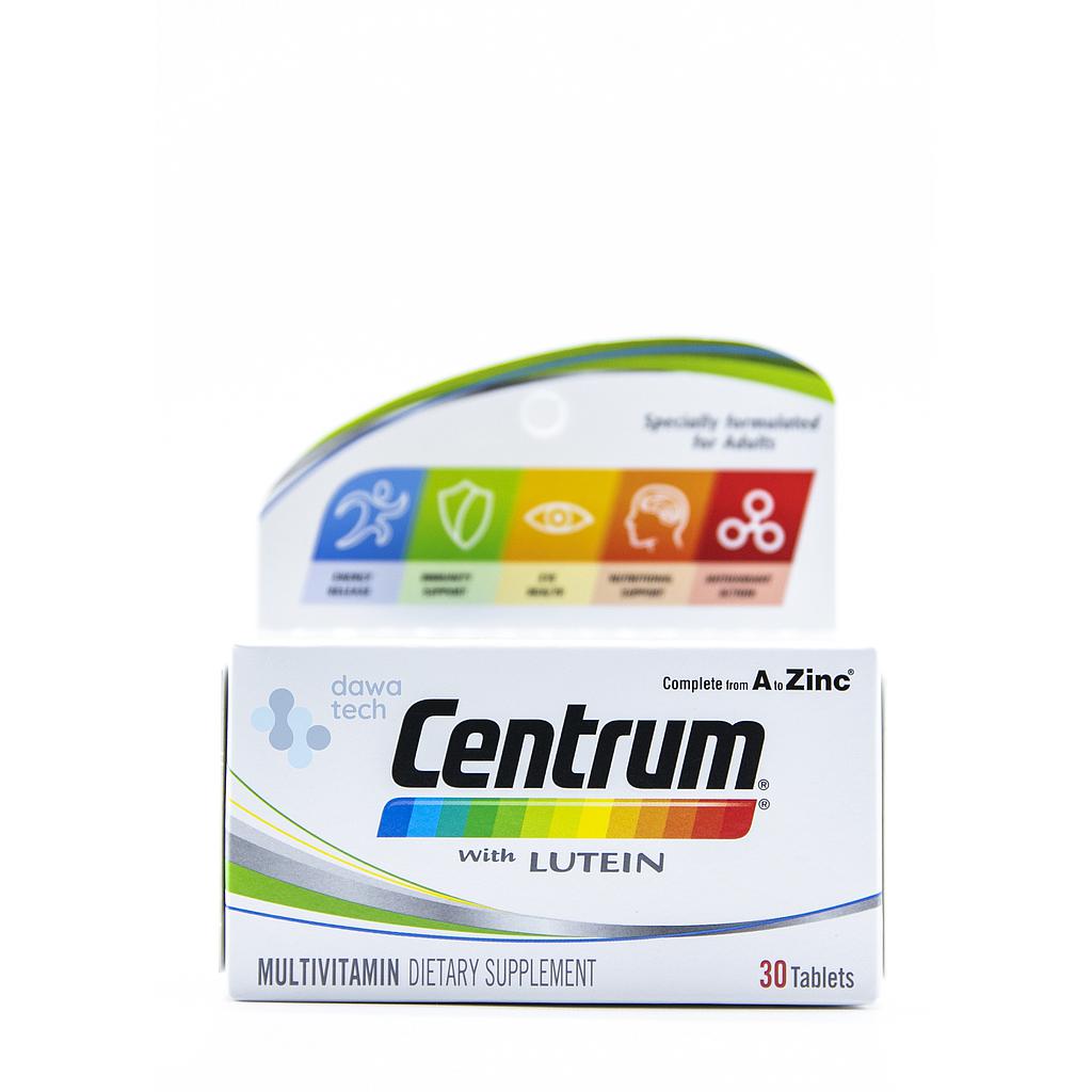Centrum With Lutein 30tab