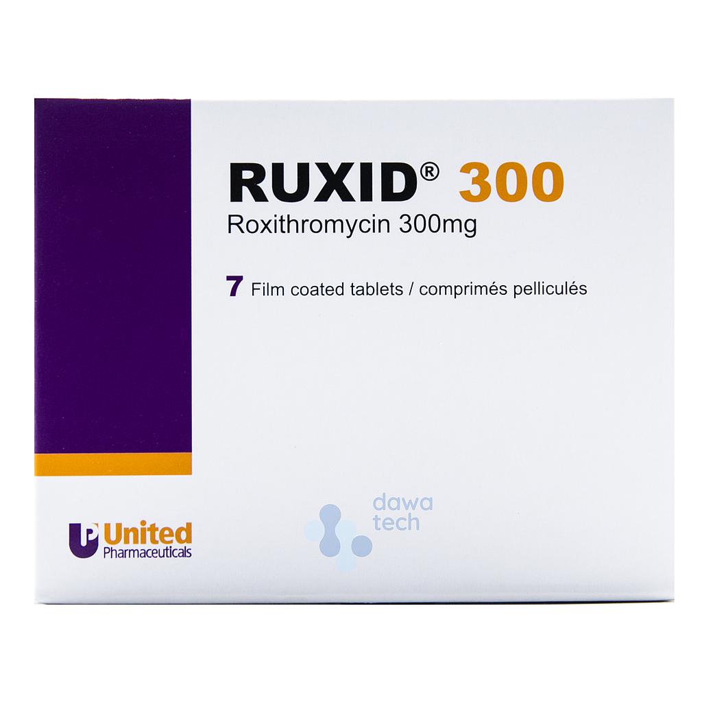 RUXID 300MG (7 TAB)
