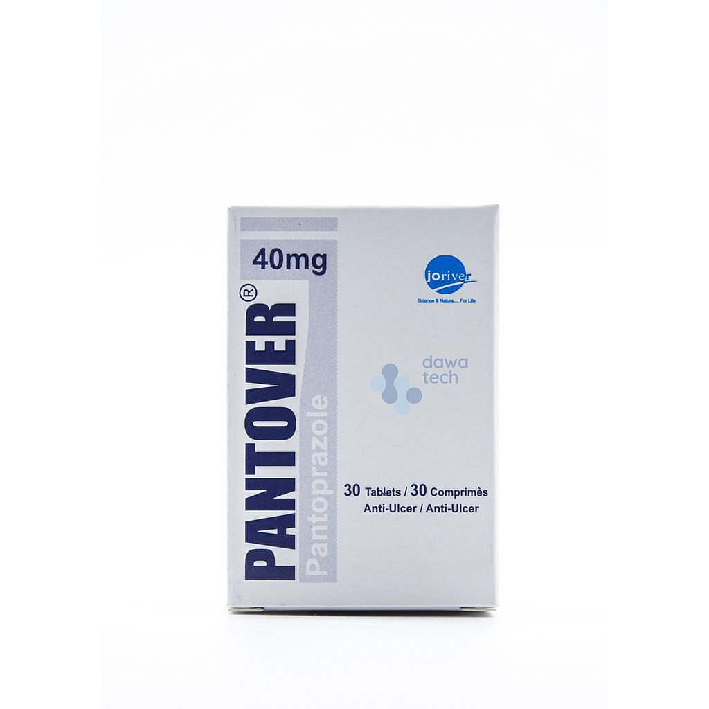 PANTOVER 40MG 30 TAB