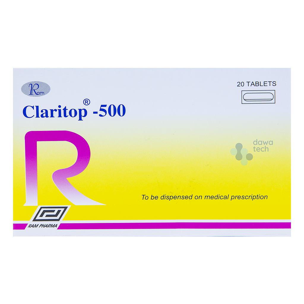CLARITOP 500MG/20TAB