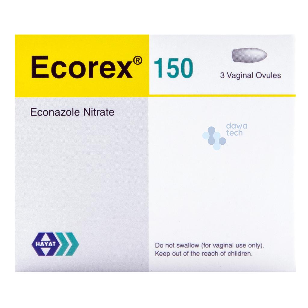ECOREX 150MG OVULES