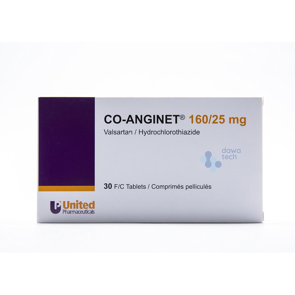 CO ANGINET 160/25 30TAB