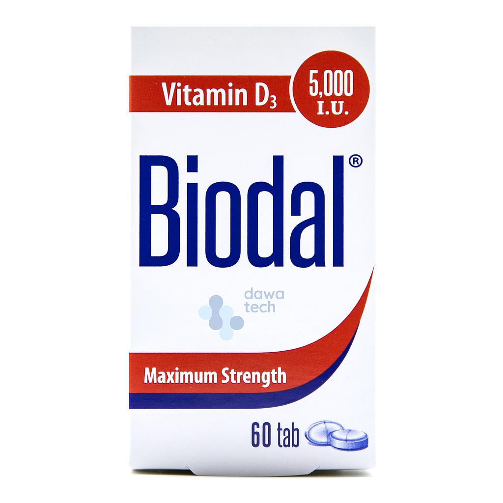 BIODAL 5000 I.U TAB60