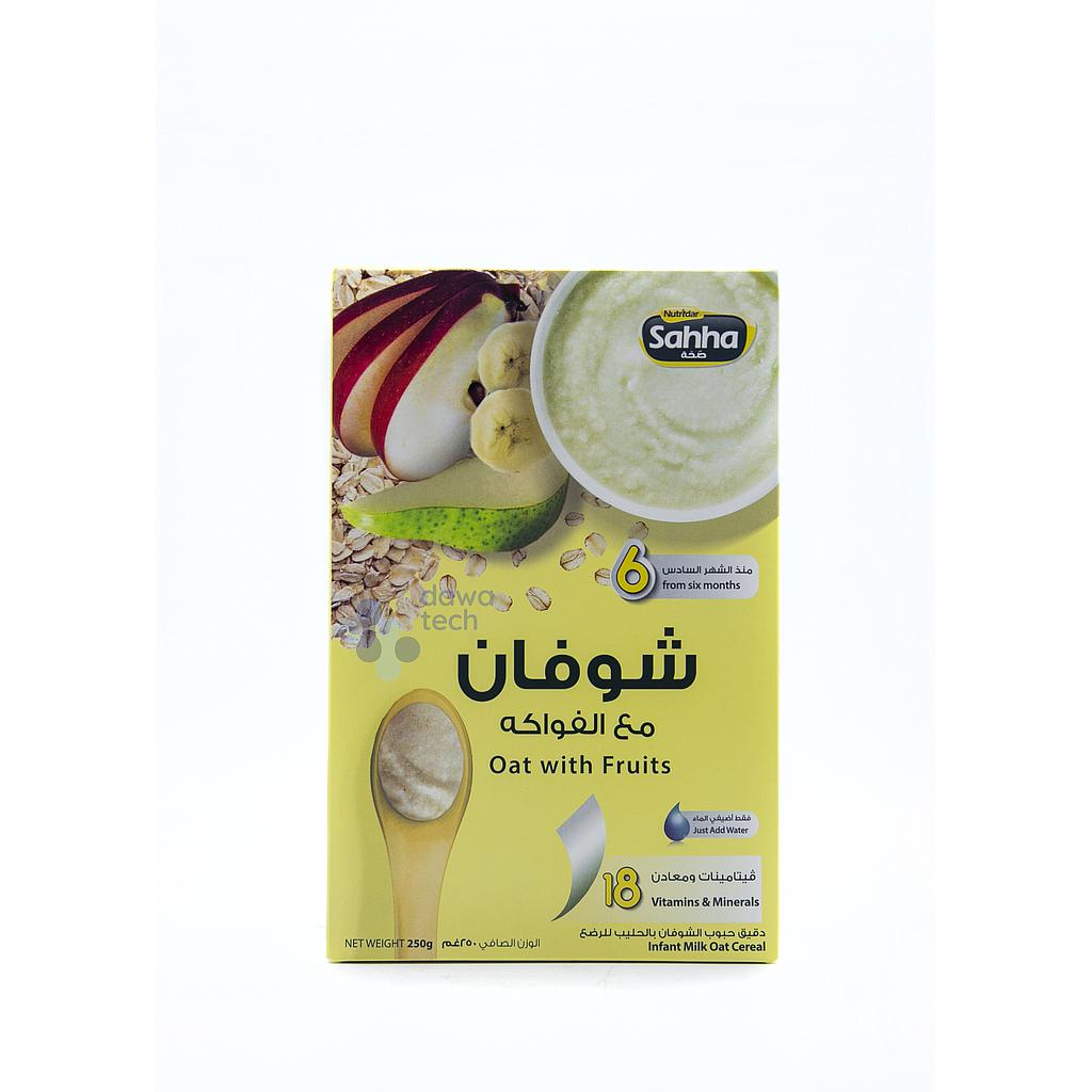 SAHHA OAT WITH FRUITS 250GM