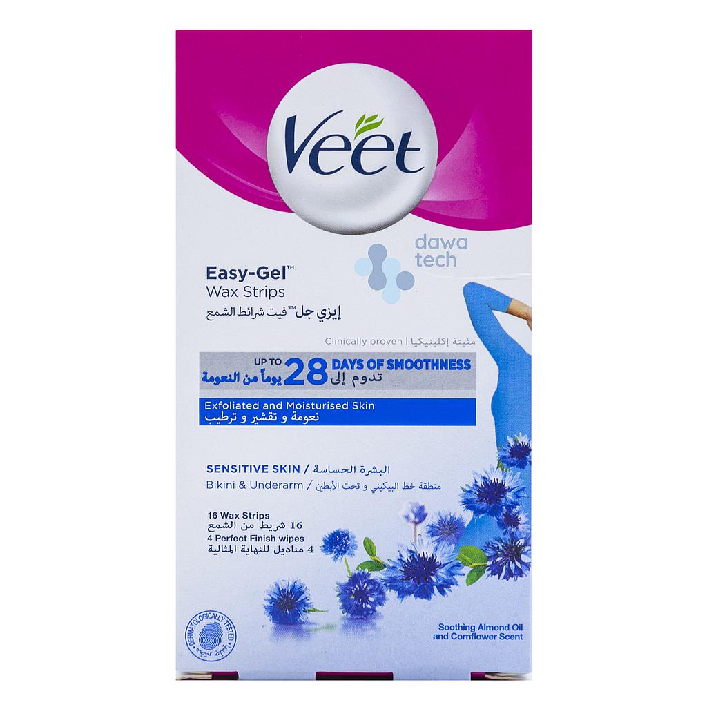 Veet Under Urm Cold Wax 16 Strip 999