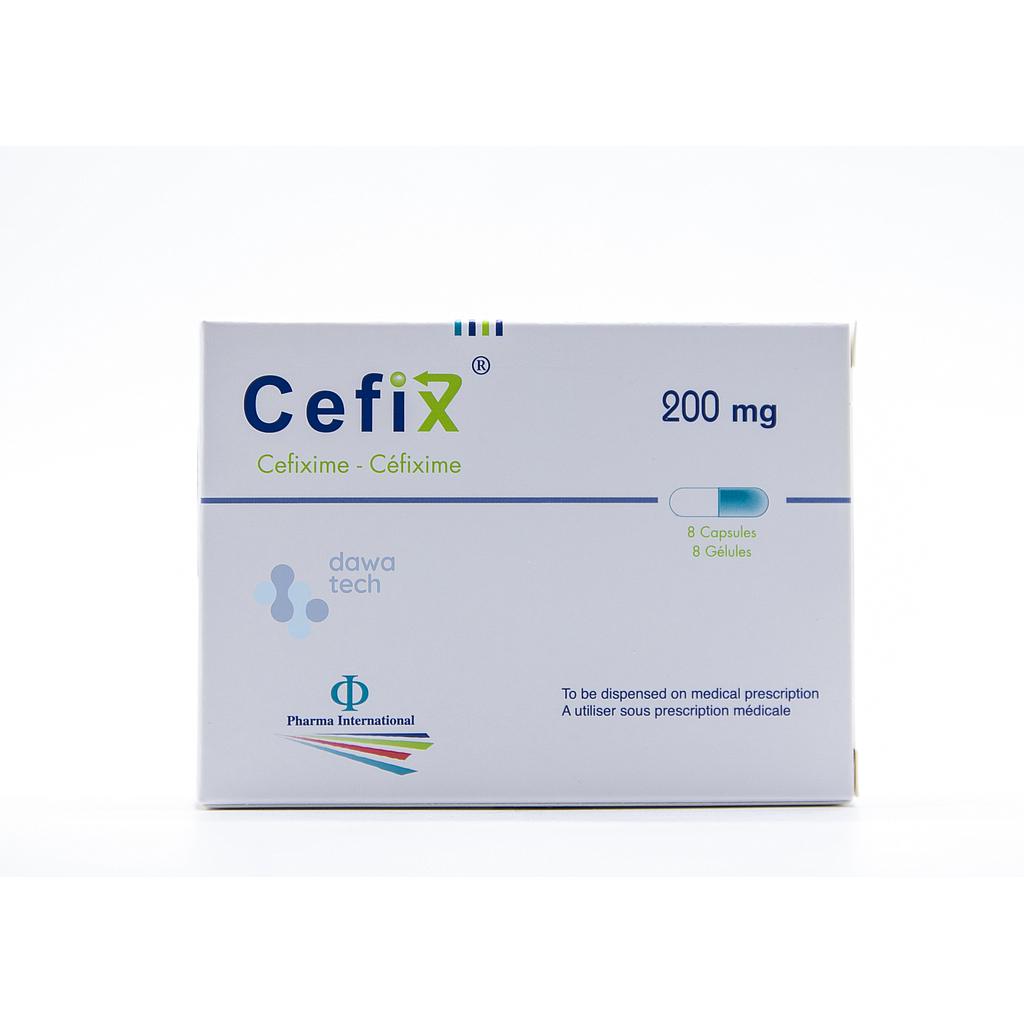 Cefix 200mg Cap 8'S