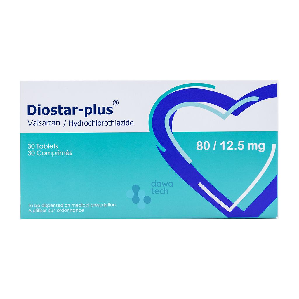 DIOSTAR 80/12.5MG TAB