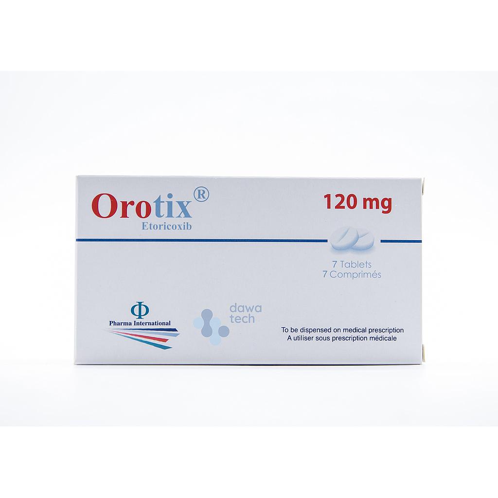 OROTIX 120MG /7TAB