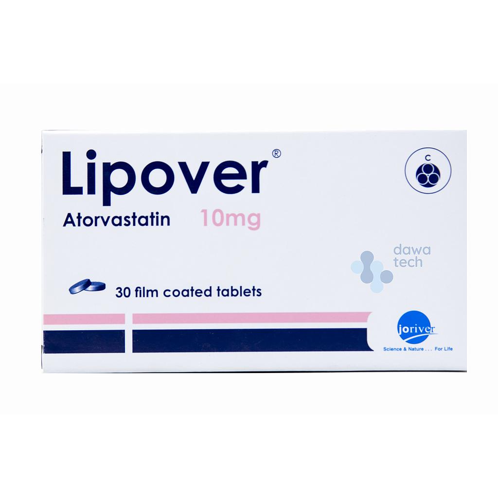 LIPOVER 10 MG 30 TAB