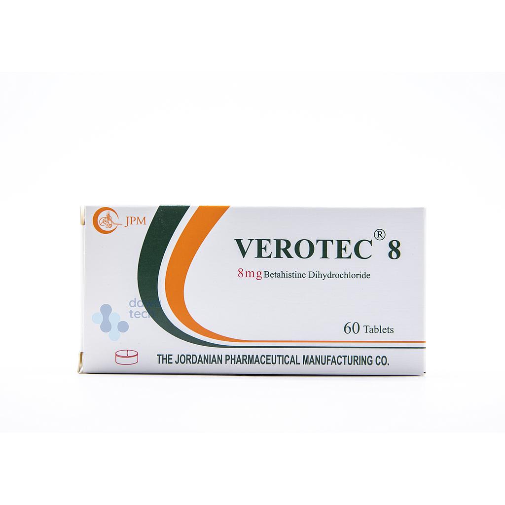VEROTEC 8MG/60TAB