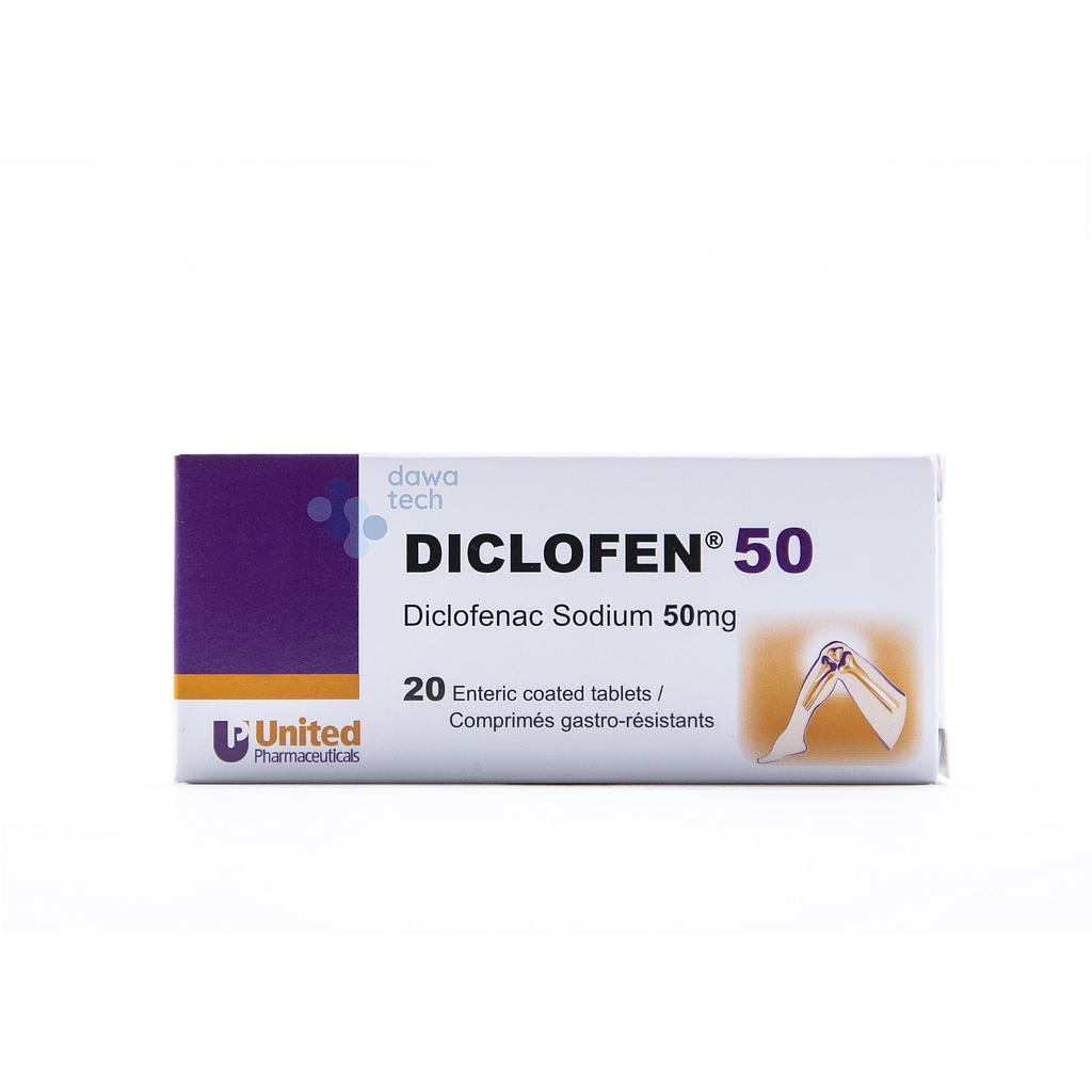 DICLOFEN 50MG 20TAB