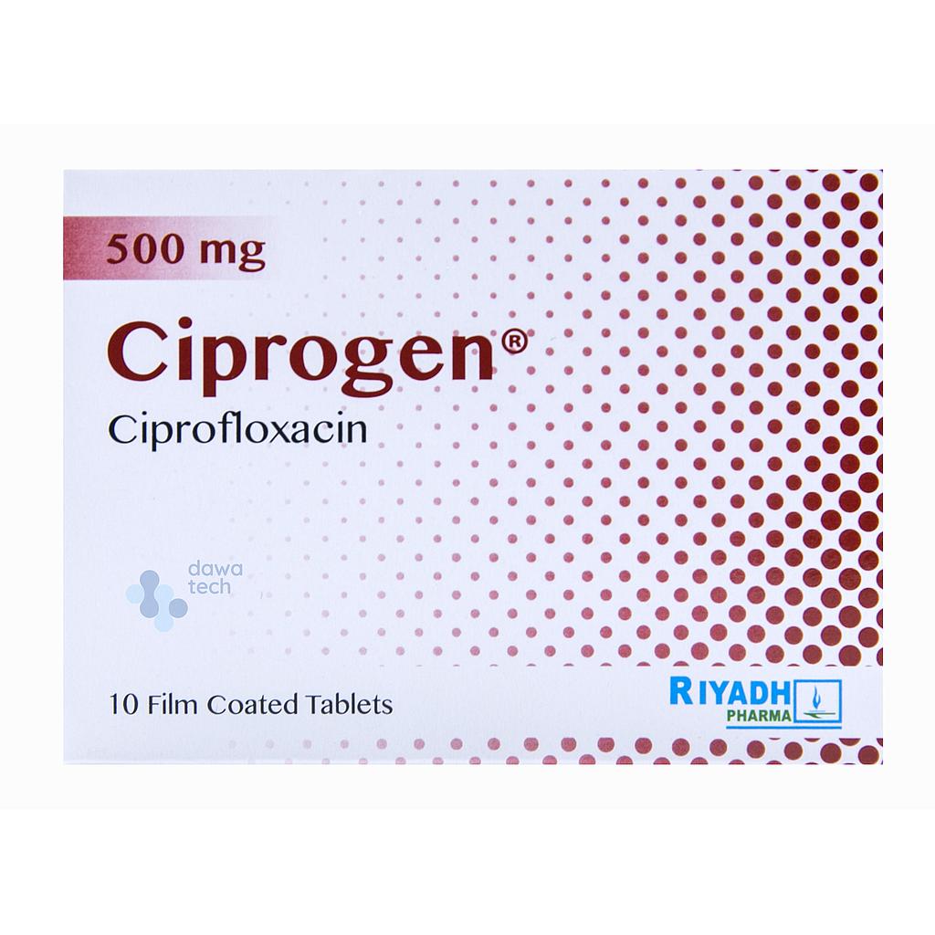 CIPROGEN 500MG 10TAB