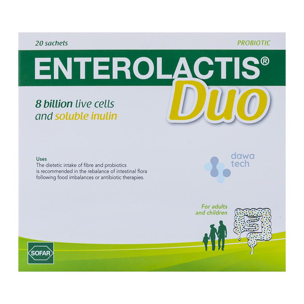 ENTEROLACTIS DUO 20SACHET