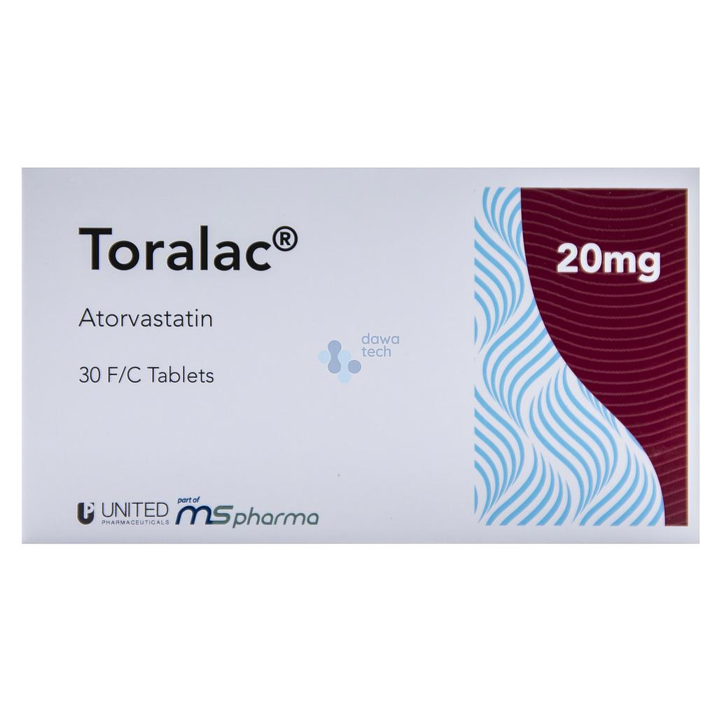 TORALAC 20MG/30TAB