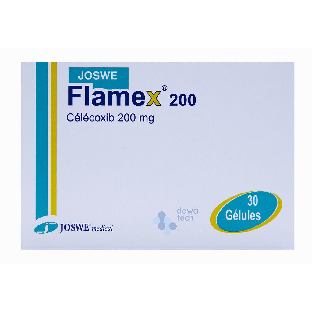 Flamex 200mg Cap 30
