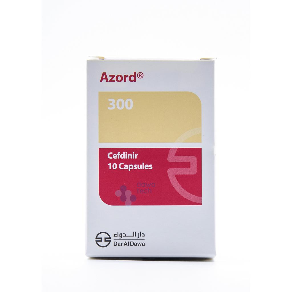 AZORD 300MG CAPSULES 10'S