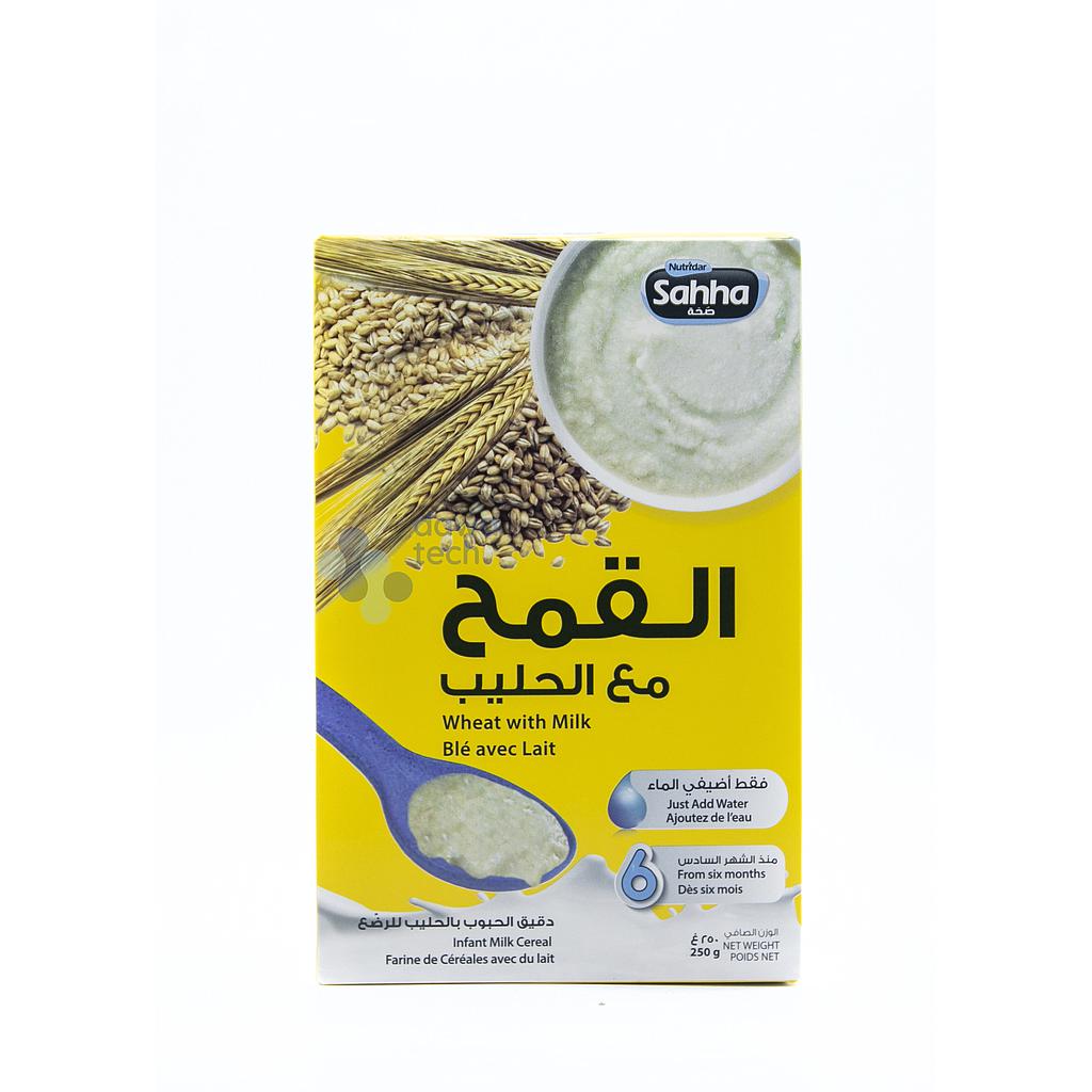 SAHHA WHEAT &amp; MILK CEREAL 250G