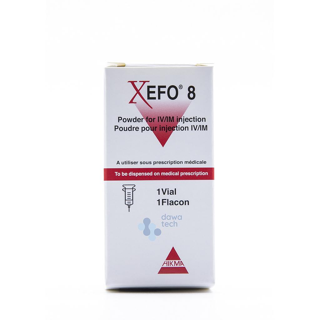 XEFO 8MG VIALS