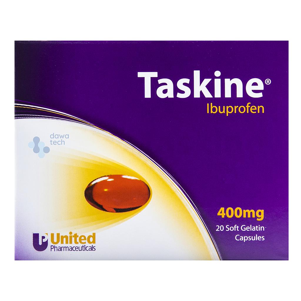 Taskin 400 Mg 20 Soft Gelatin