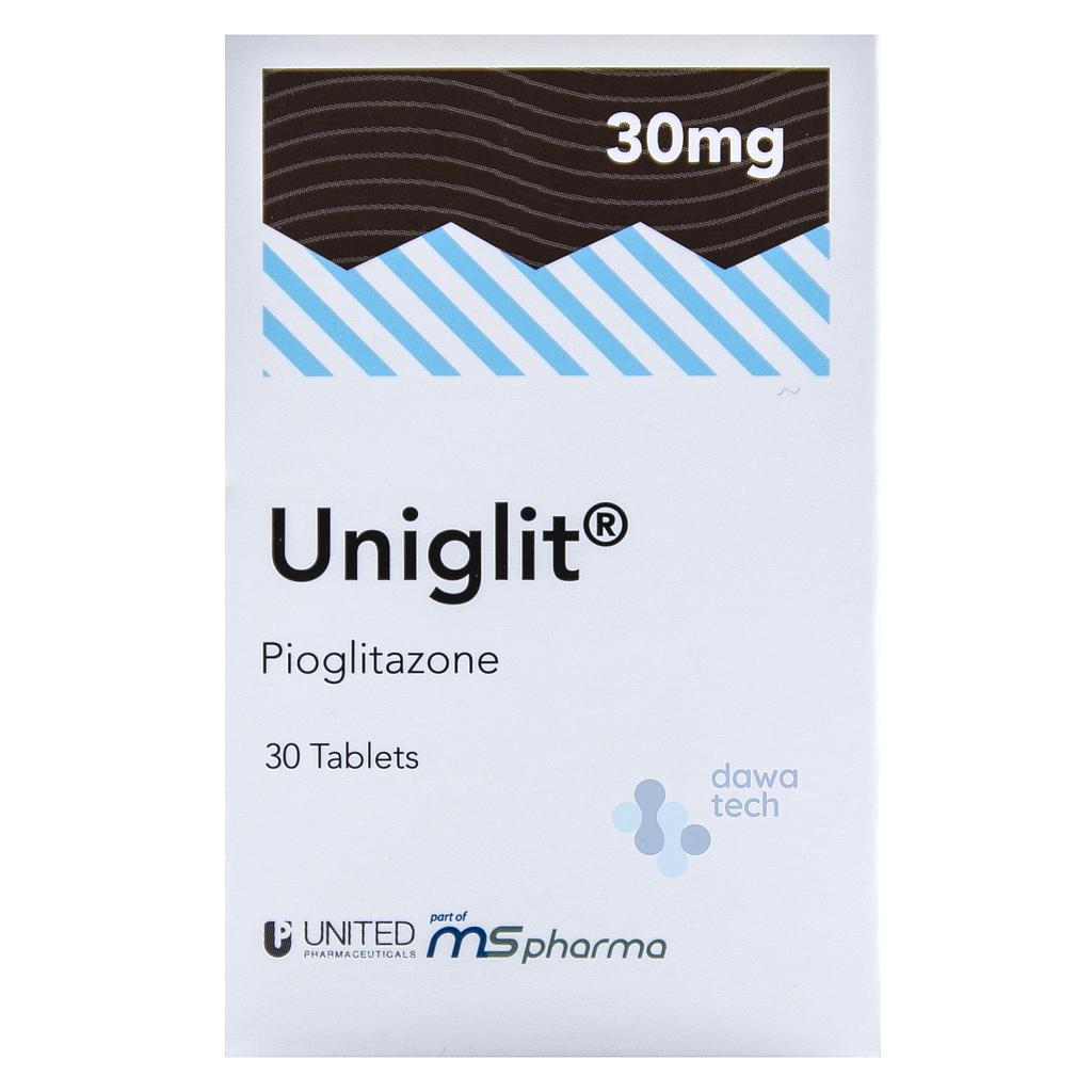 UNIGLIT 30MG 30TAB