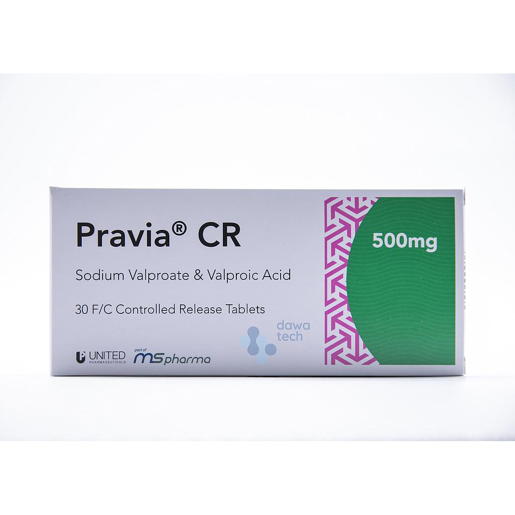 Pravia 500 MG  30 TAB