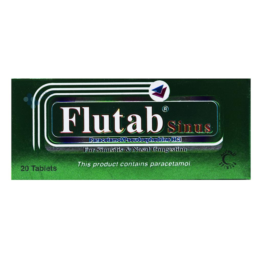 FLUTAB SINUS 500/30MG  20TAB
