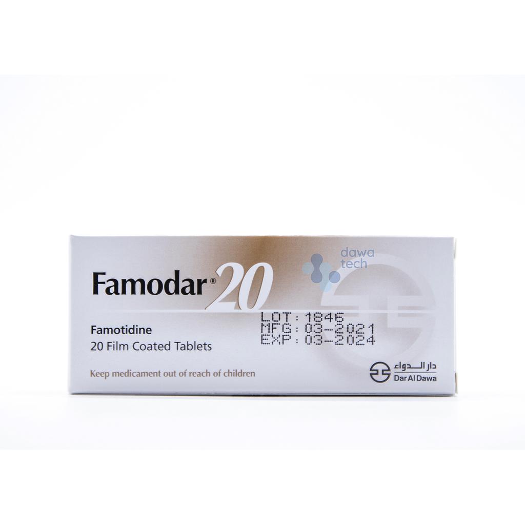 Famodar 20mg Tab 20'S.