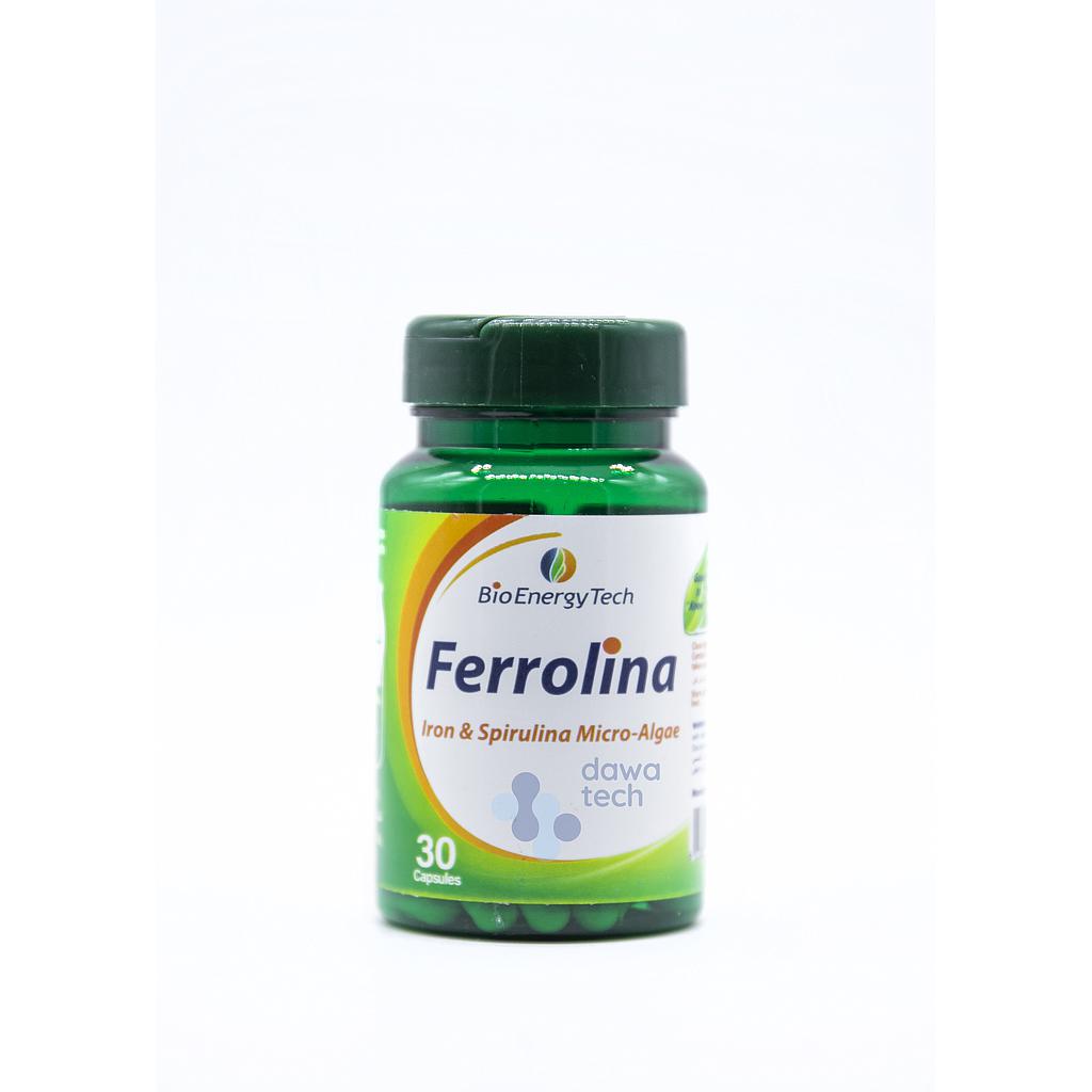 BIO ENERGY FERROLINA 500MG 30CAP