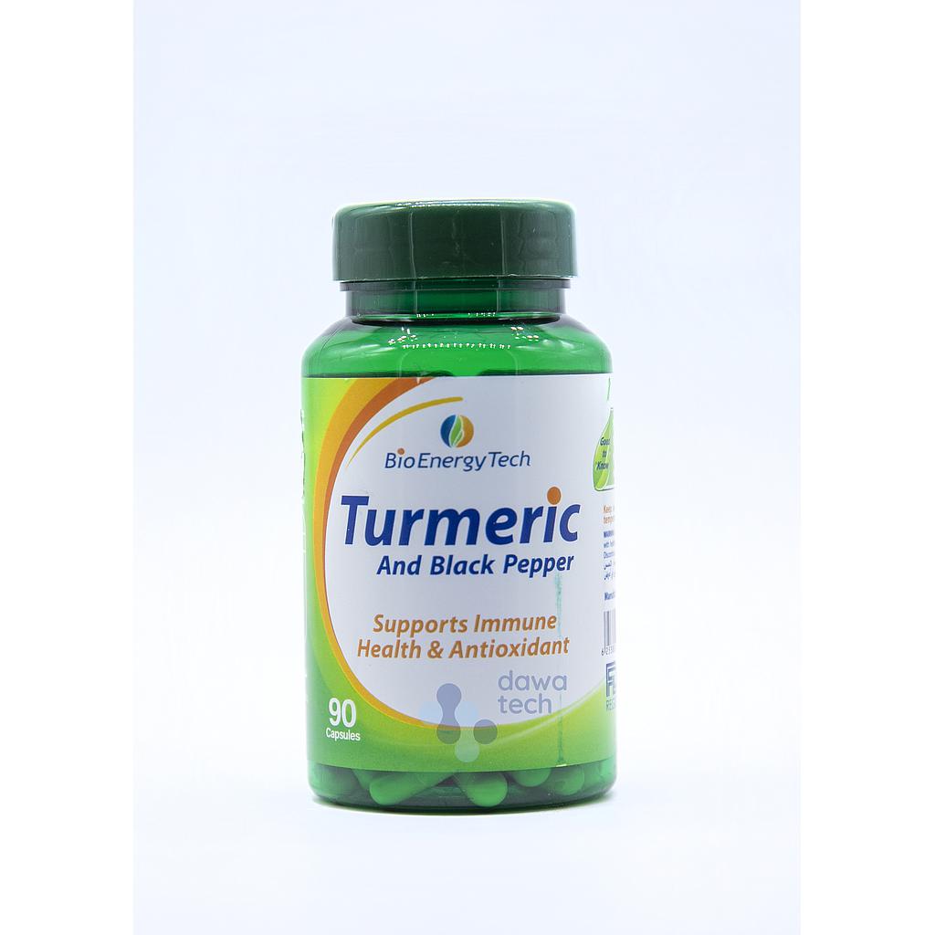 B/TURMERIC AND BLACK PEPPER/90CAP