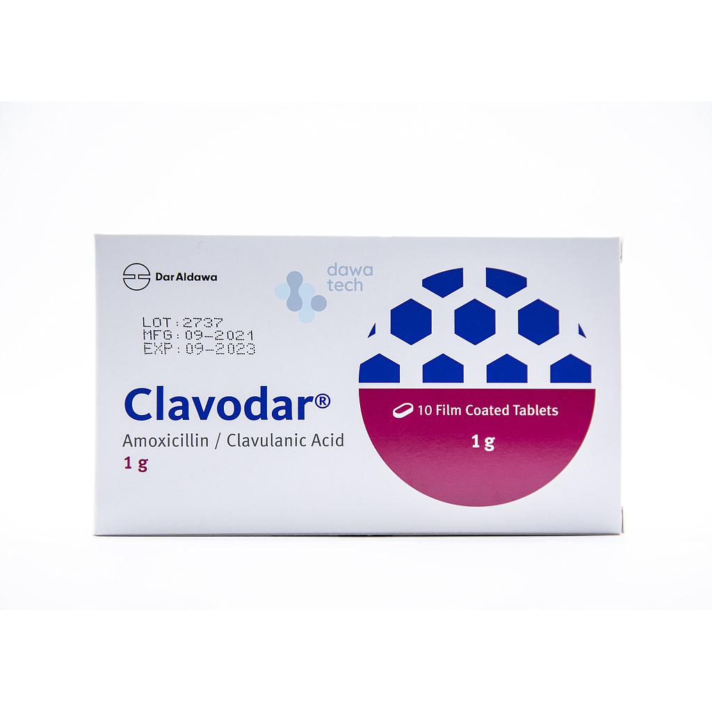CLAVODAR 1GM 10TAB