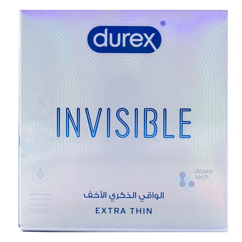 DUREX INVISIBLE 3PK