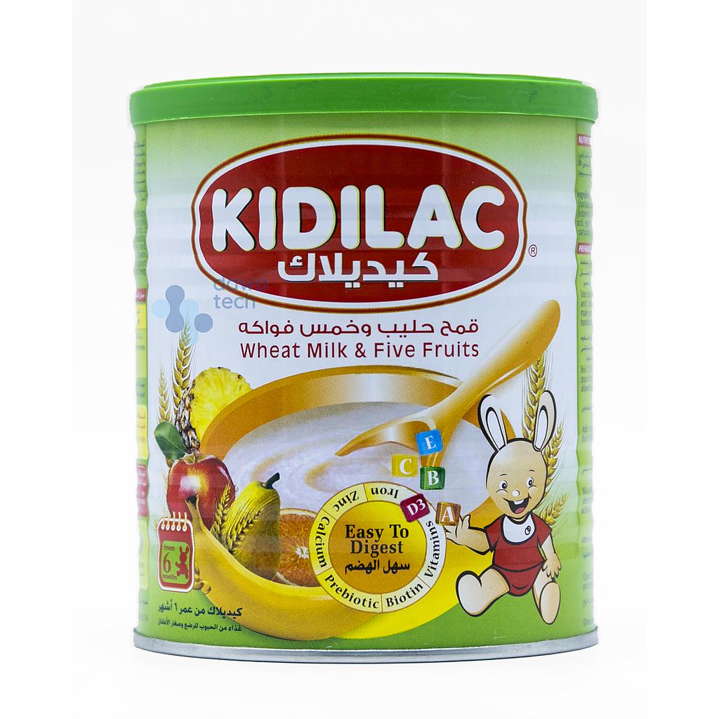 KIDILAC قمح حليب و خمس فواكه