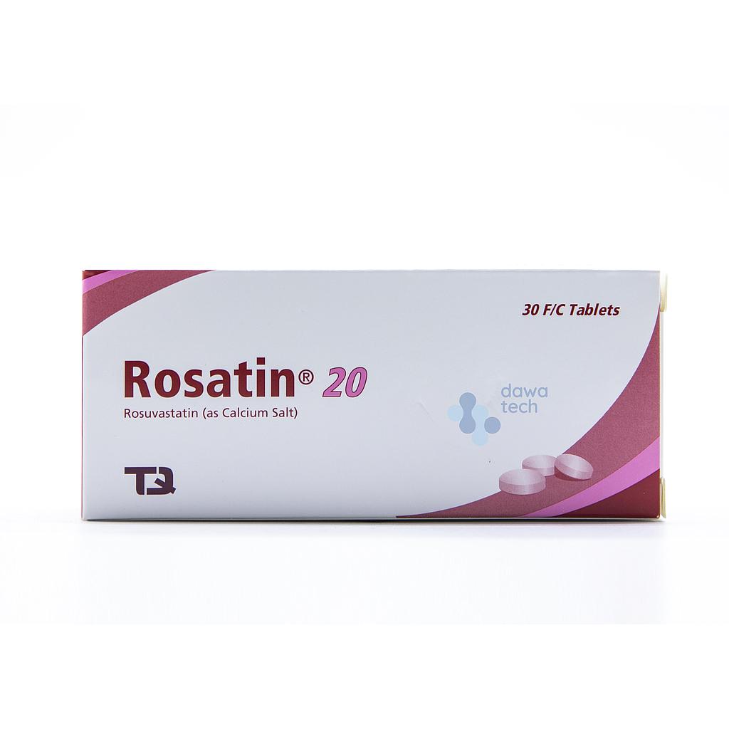 Rosatin 20mg 30tab
