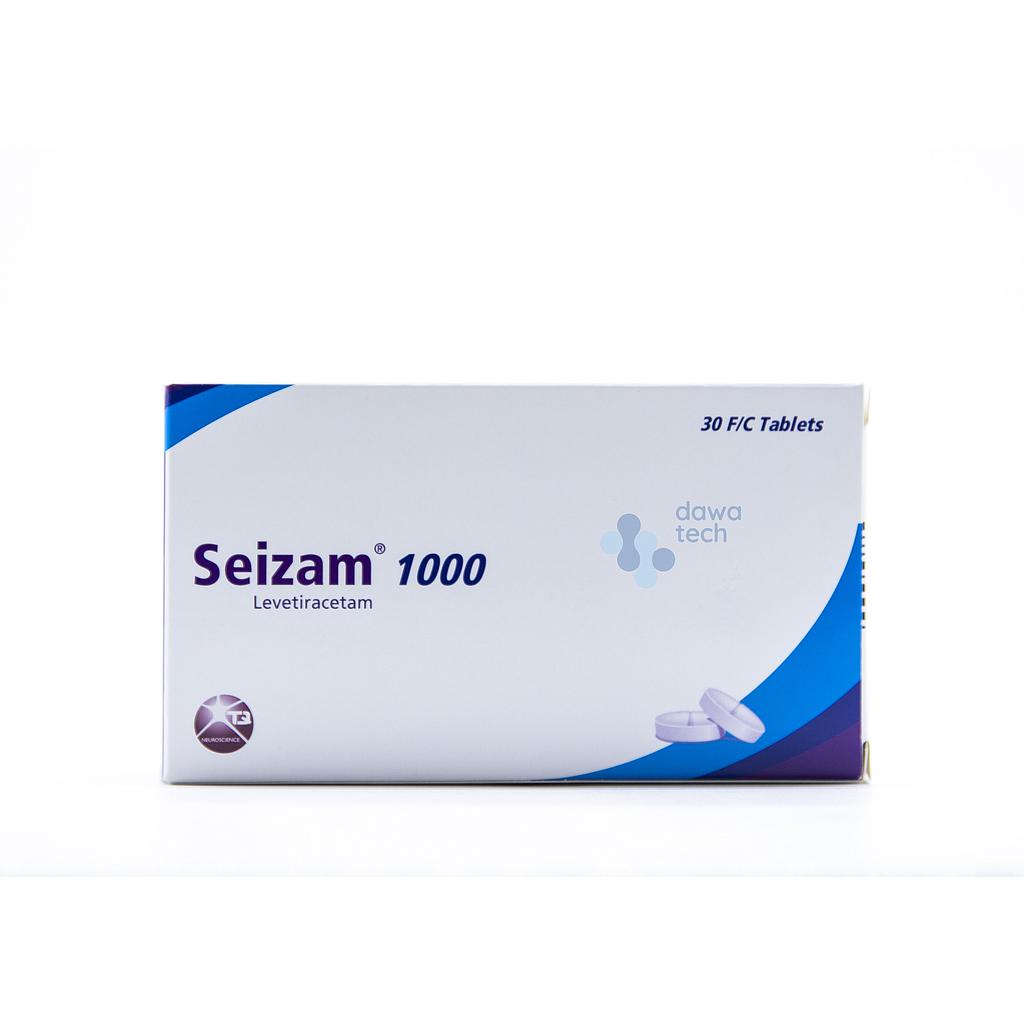 SEIZAM 1000MG 30TAB