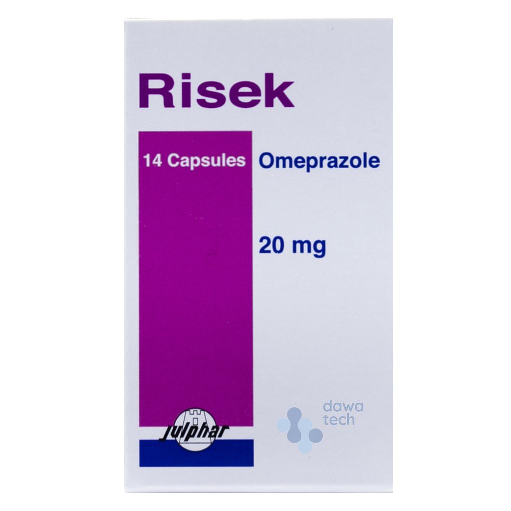 RISEK 20MG /14CAP