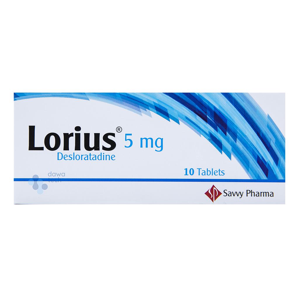 Lorius 5mg 10 Tab