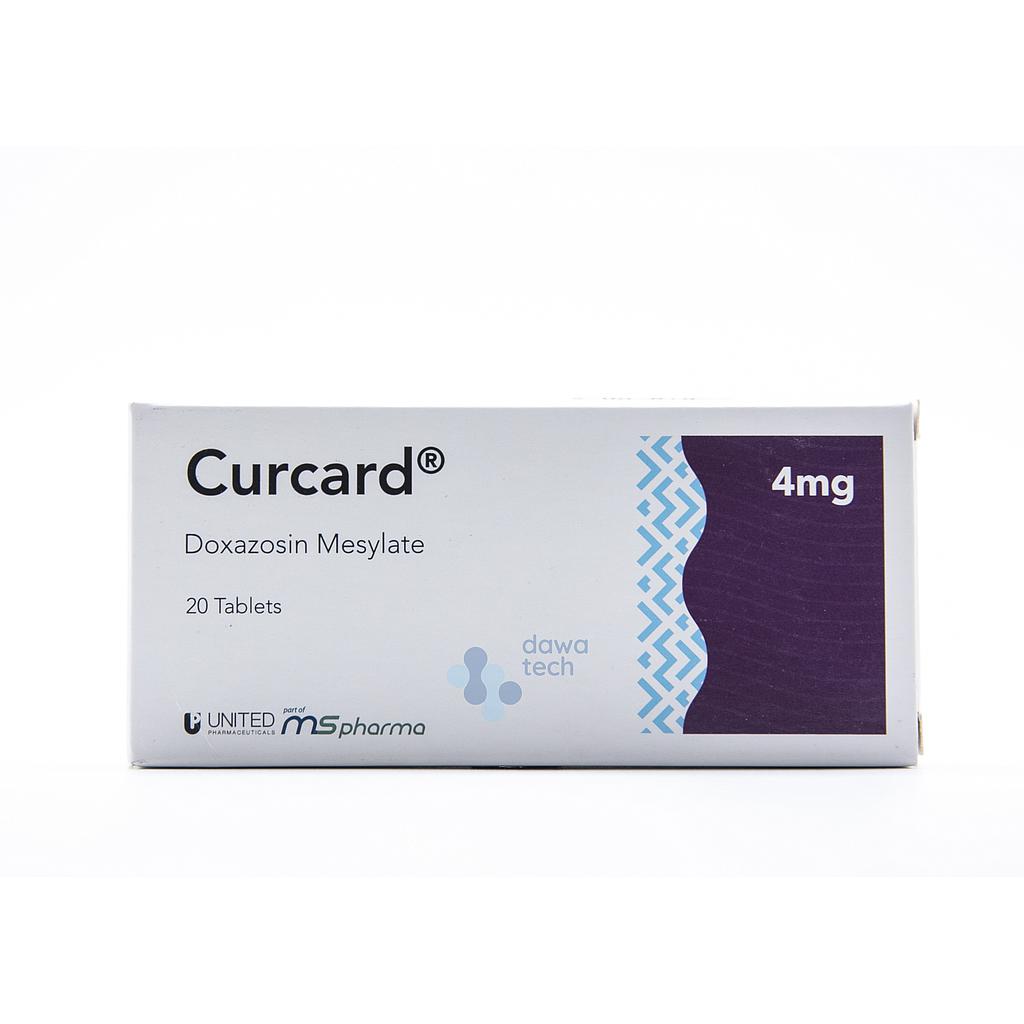 CURCARD 4MG 20TAB