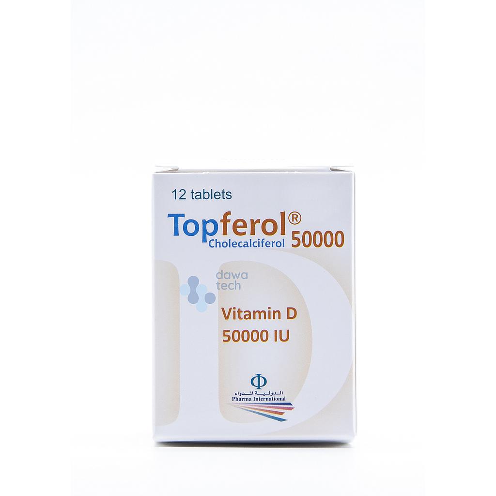 Topferol 50.000 IU 12 Tab