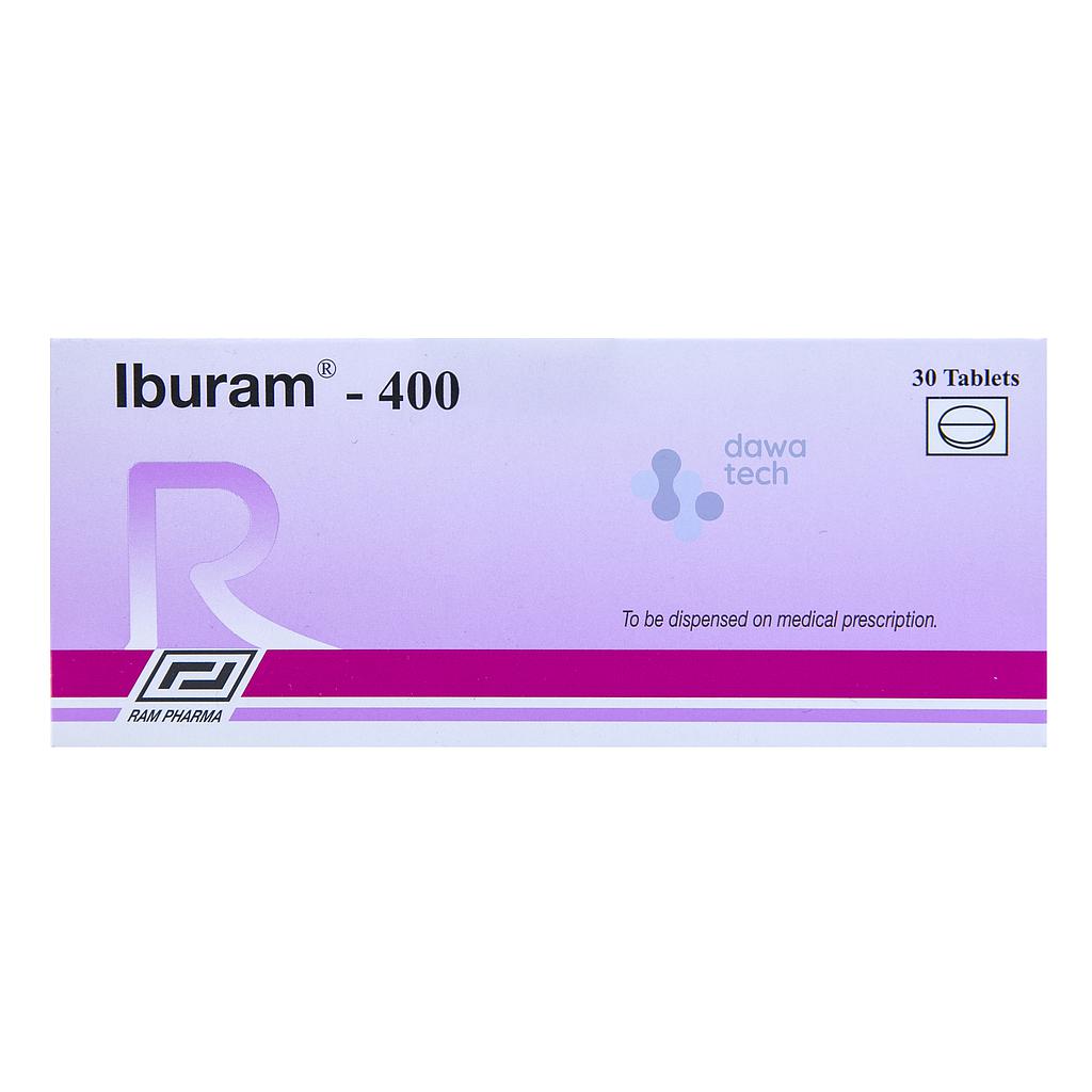 IBURAM 400MG 30TAB