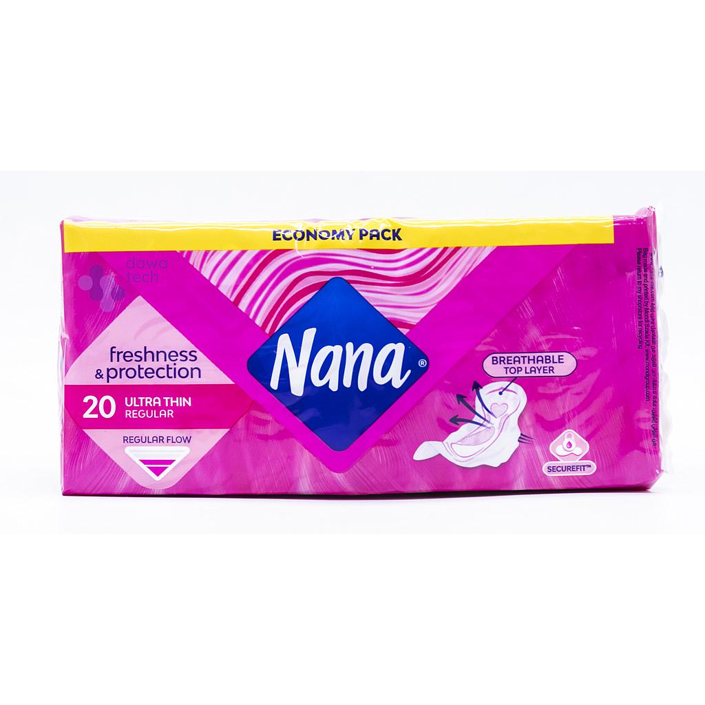 Nana Ulta Thin Pink 10 Pads