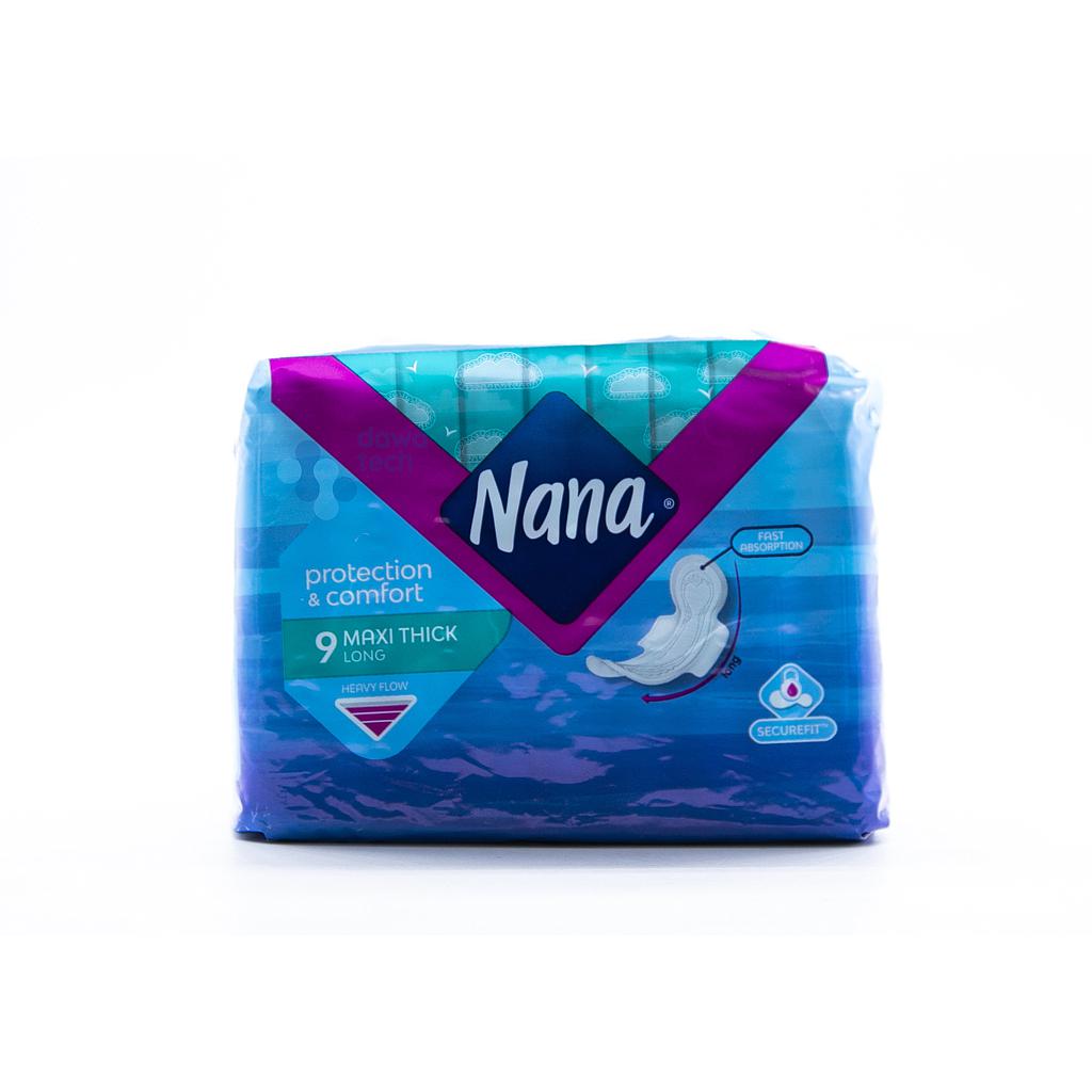 Nana Maxi Green 9 Pads