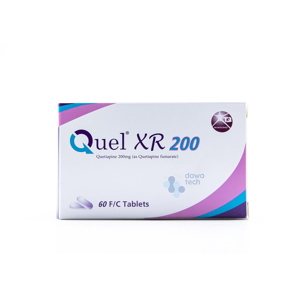 QUEL XR 200MG 60TAB