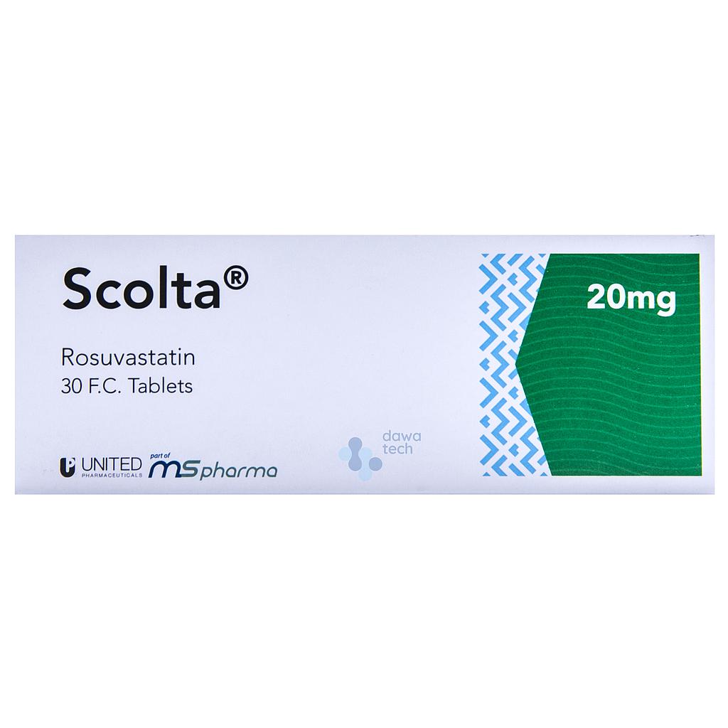 Scolta 20mg 30 Tab